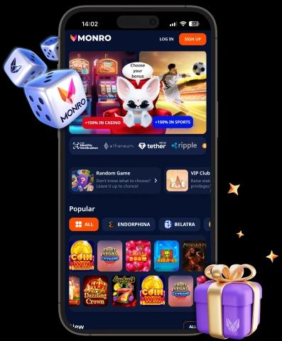 Monro Casino Canada Mobile